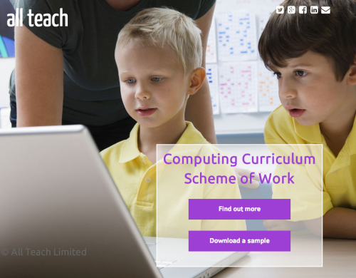 AllTeach.co.uk - Primary education resources helping teachers confidently deliver computing lessons.